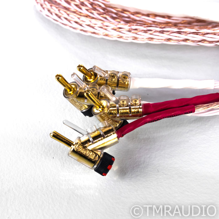 Kimber Kable 12TC Bi-Amp Speaker Cables; 10ft Pair w/ WBT 0645 Bananas
