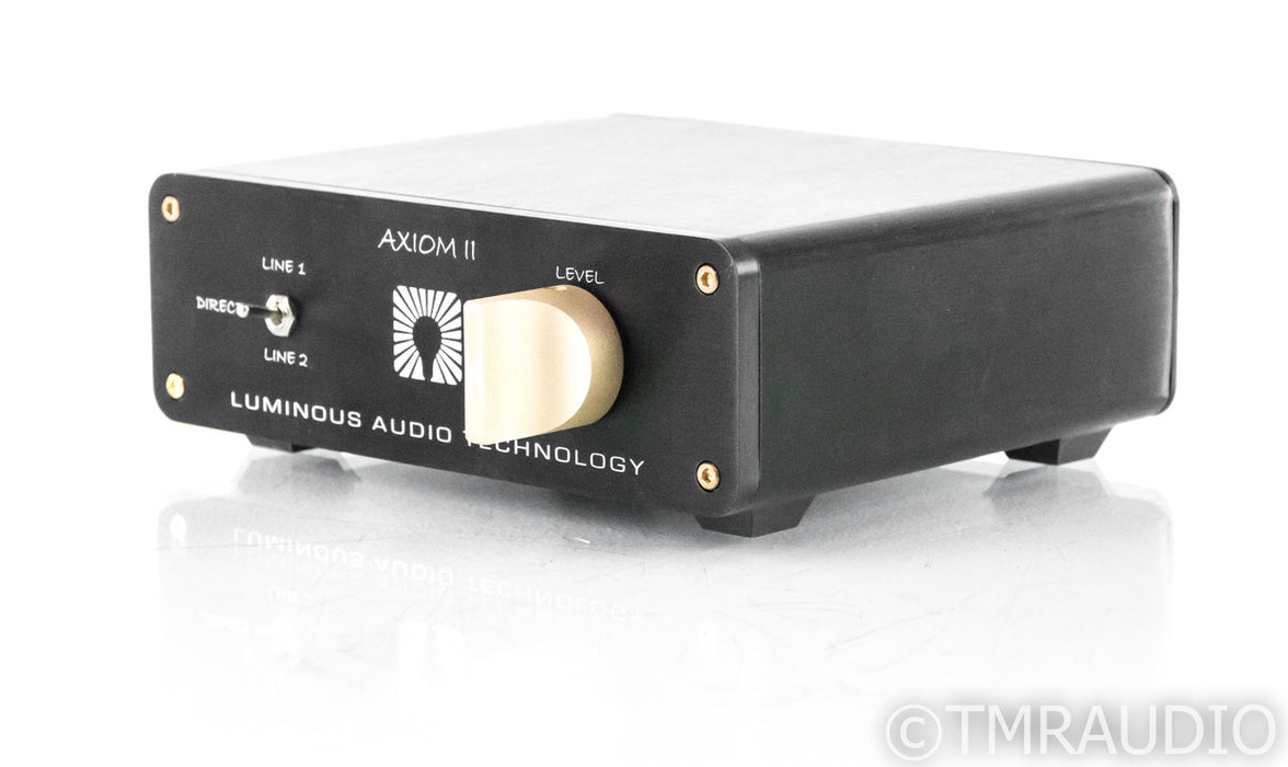 Luminous Audio Technology Axiom II Passive Stereo Preamplifier; Walker Mod