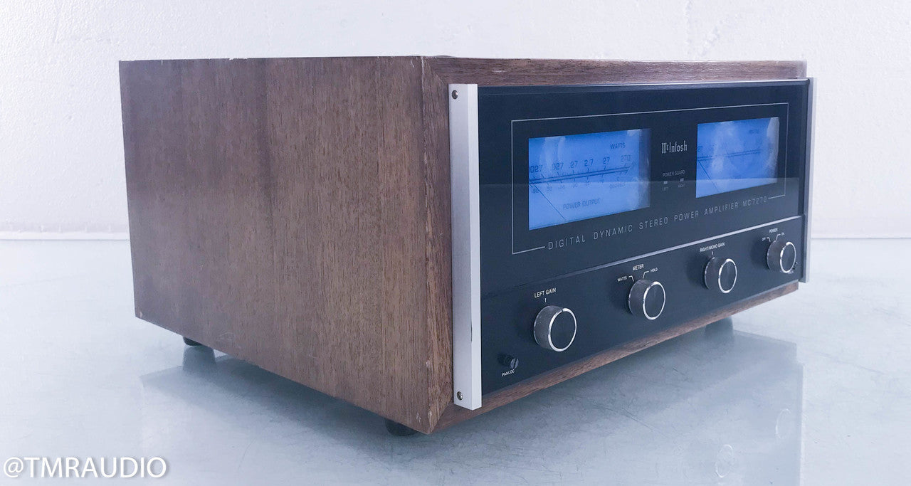 McIntosh MC7270 Stereo Power Amplifier w/ Walnut Cabinet