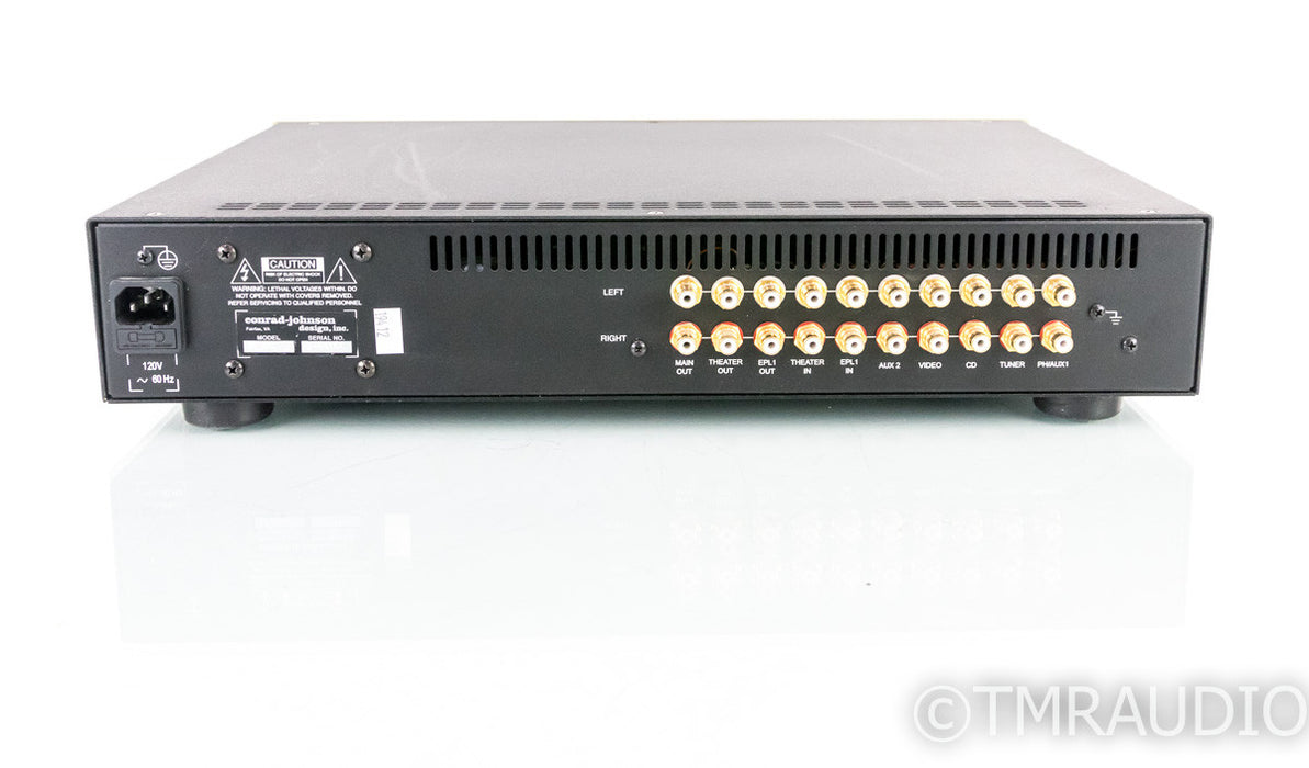 Conrad Johnson ET3SE Stereo Tube Preamplifier; ET3-SE; Remote