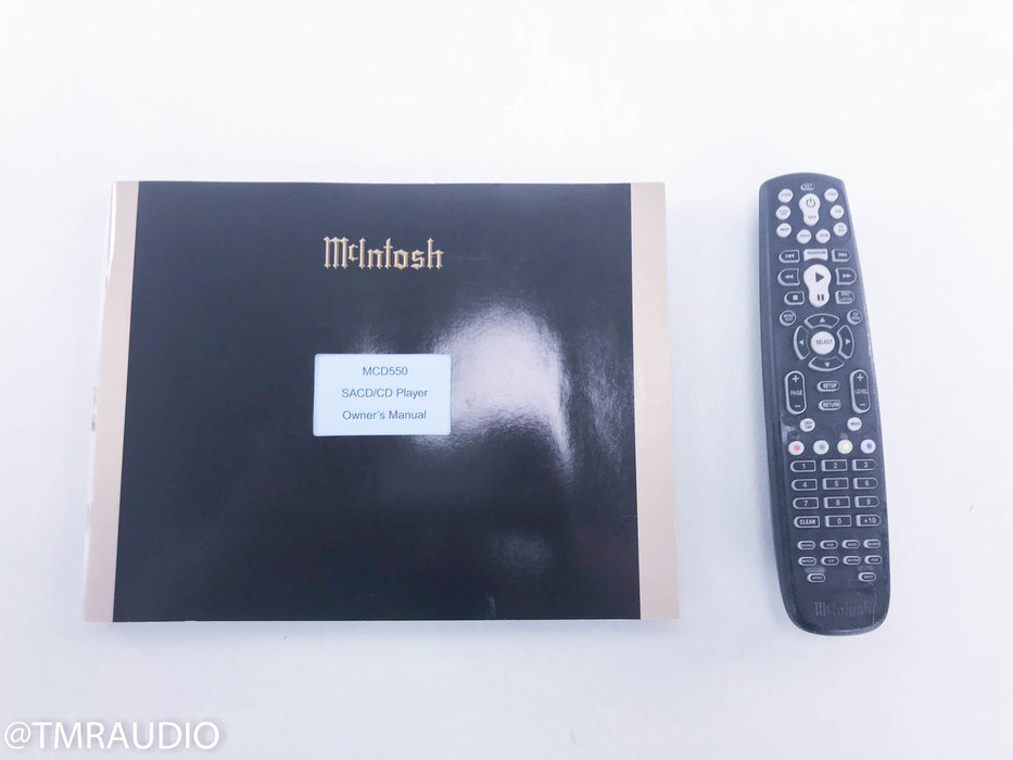 McIntosh MCD550 SACD / CD Player