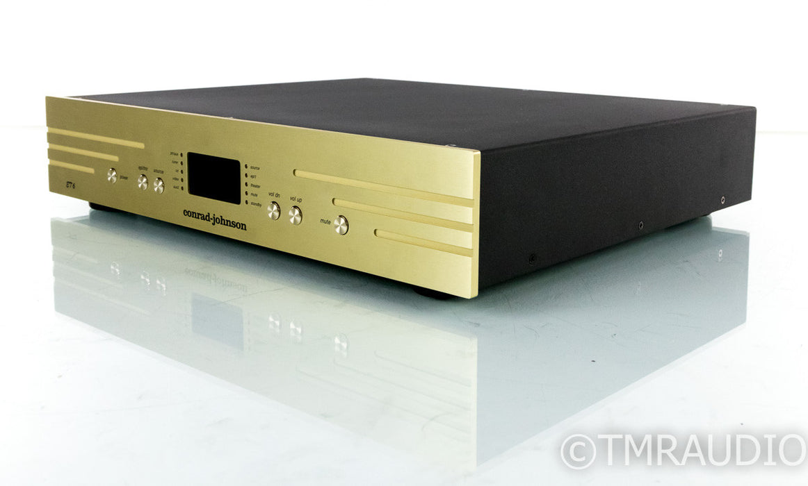 Conrad Johnson ET6SEPH Stereo Tube Preamplifier; ET6-SE PH; Remote; MM Phono