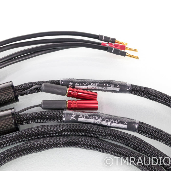 Synergistic Research Atmosphere X Excite Speaker Cables; 8ft Pair; Level 2