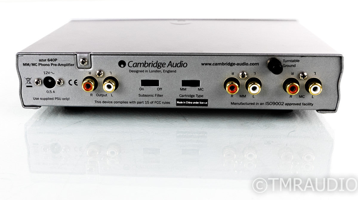 Cambridge 640P MM / MC Phono Preamplifier; 640-P