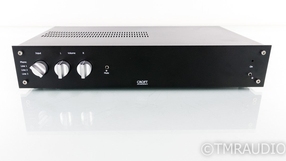 Croft Acoustics Micro 25 Stereo Tube Preamplifier; MM Phono