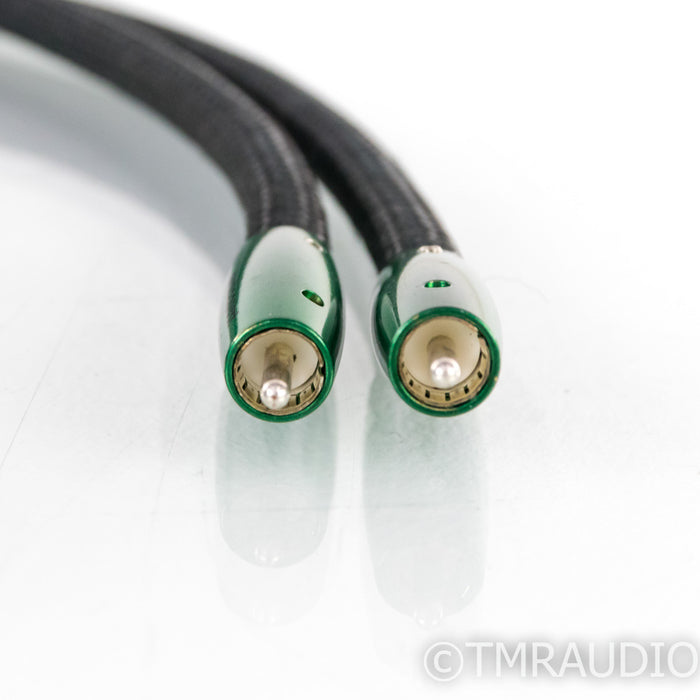 AudioQuest Earth RCA Cables; 1m Pair Interconnects; 72v DBS