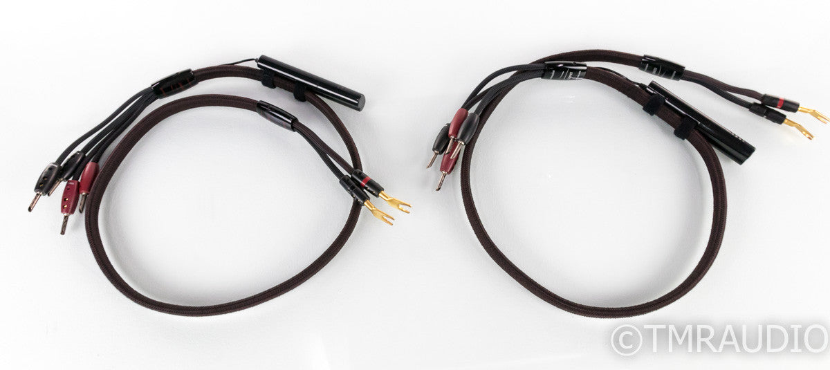 AudioQuest Comet Bi-Wire Speaker Cables; 4ft Pair; 72v DBS
