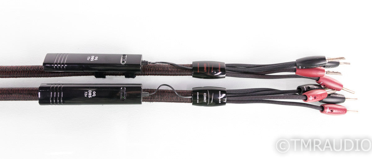 AudioQuest Comet Bi-Wire Speaker Cables; 4ft Pair; 72v DBS