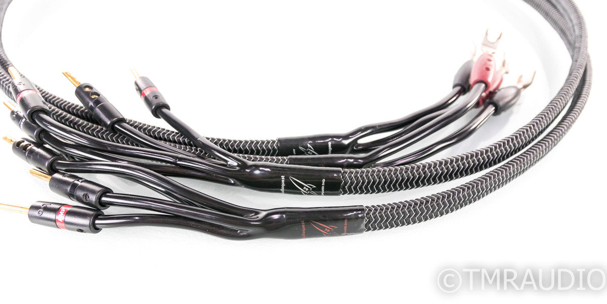 AudioQuest Rocket 44 Bi-Wire Speaker Cables; 6ft Pair