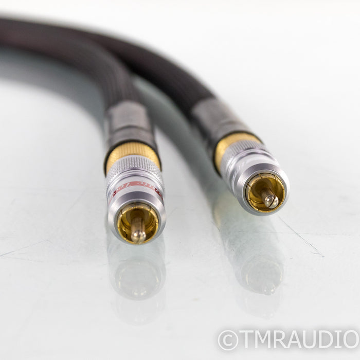 Harmonic Technologies Truth Link Silver RCA Cables; 1m Pair Interconnects; TruthLink
