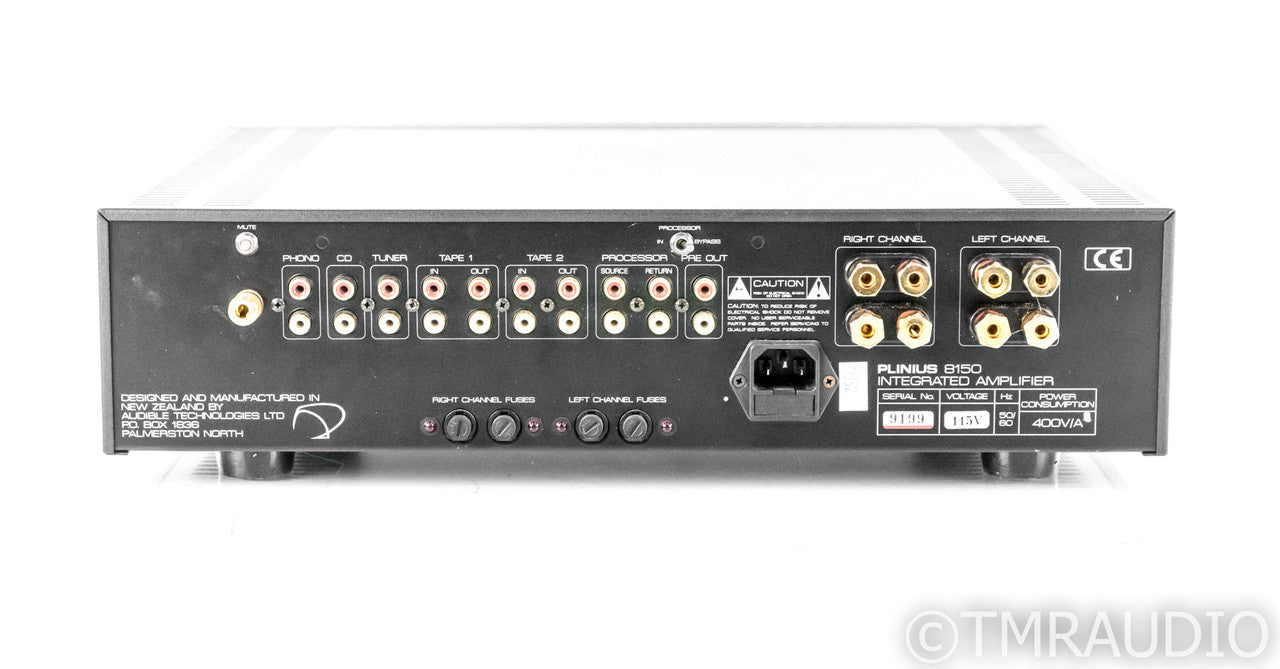 Plinius 8200 Stereo Integrated Amplifier; MM/MC Phono