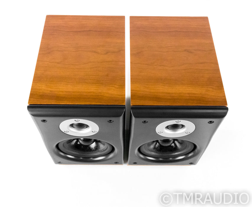 ATC SCM7 V2 Bookshelf Speakers; Light Cherry Pair