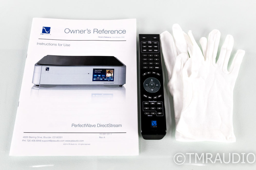 PS Audio PerfectWave DirectStream DAC; D/A Converter; Remote
