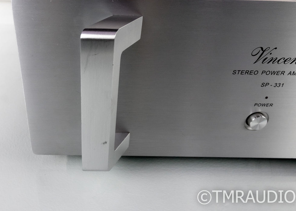 Vincent SP-331 Stereo Power Amplifier; SP331; Upgraded Inputs