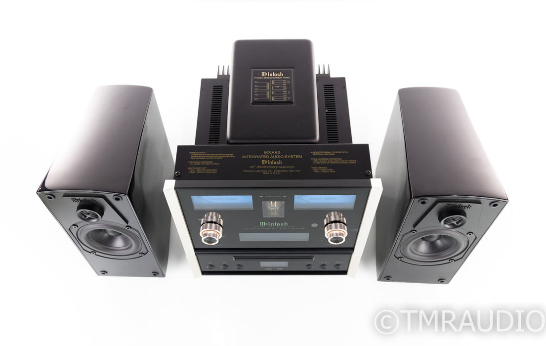 McIntosh MXA60 All-In-One Tube Integrated Audio System; SACD / CD Player; Remote