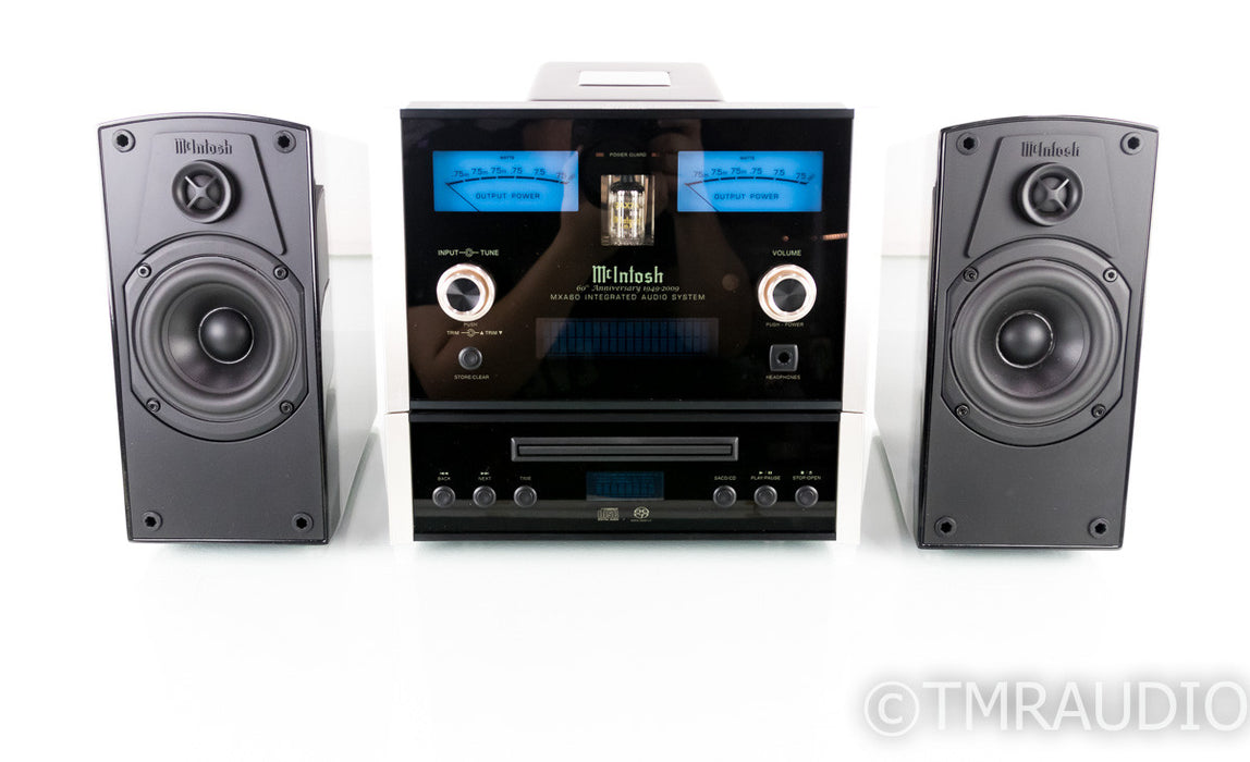 McIntosh MXA60 All-In-One Tube Integrated Audio System; SACD / CD Player; Remote