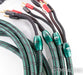 Audioquest Pikes Peak Shotgun Bi-Wire Speaker Cables; 8ft Pair; 72v DBS