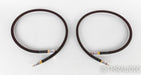 Harmonic Technologies Truth Link Silver RCA Cables; 1m Pair Interconnects; TruthLink