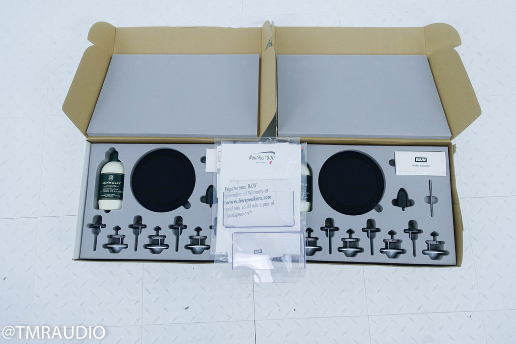 B&W Nautilus 800 Floorstanding Speakers