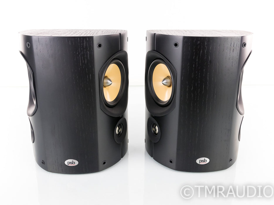 PSB Imagine S Surround / Satellite Speakers; Black Ash Pair (1/0)