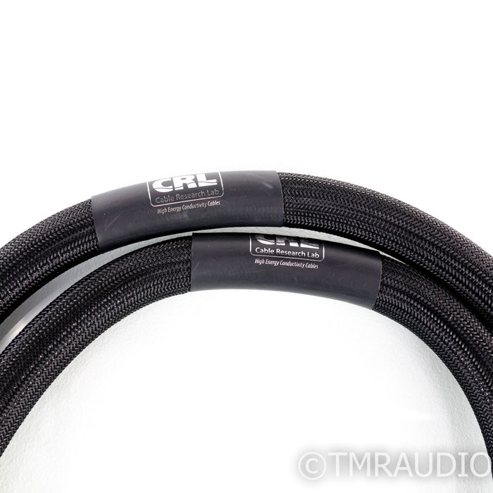 Cable Research Lab Silver Series XLR Cables; 1m Pair Balanced Interconnects; CRL