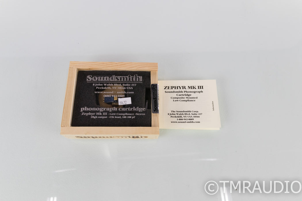 Soundsmith Zephyr Mk III High Output Moving Iron Cartridge