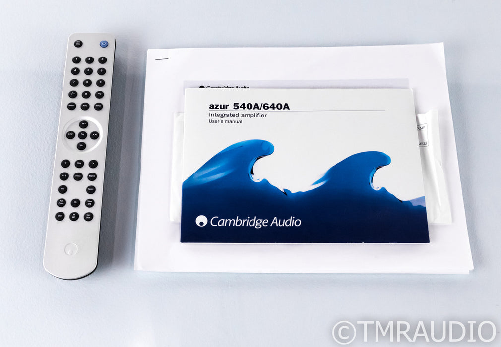 Cambridge Audio Azur 640A Integrated Amplifier; AS-IS (Low Buzz On Start Up)