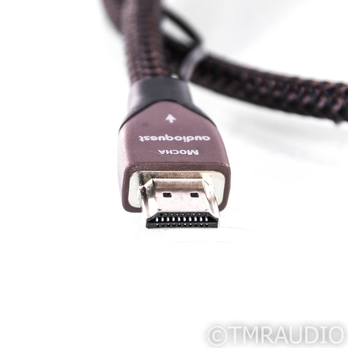 AudioQuest Mocha HDMI Cable; 1m Digital Interconnect; 72v DBS