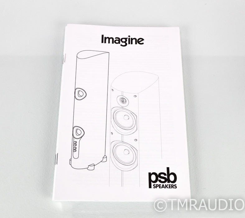 PSB Imagine S Surround / Satellite Speakers; Black Ash Pair (1/0)