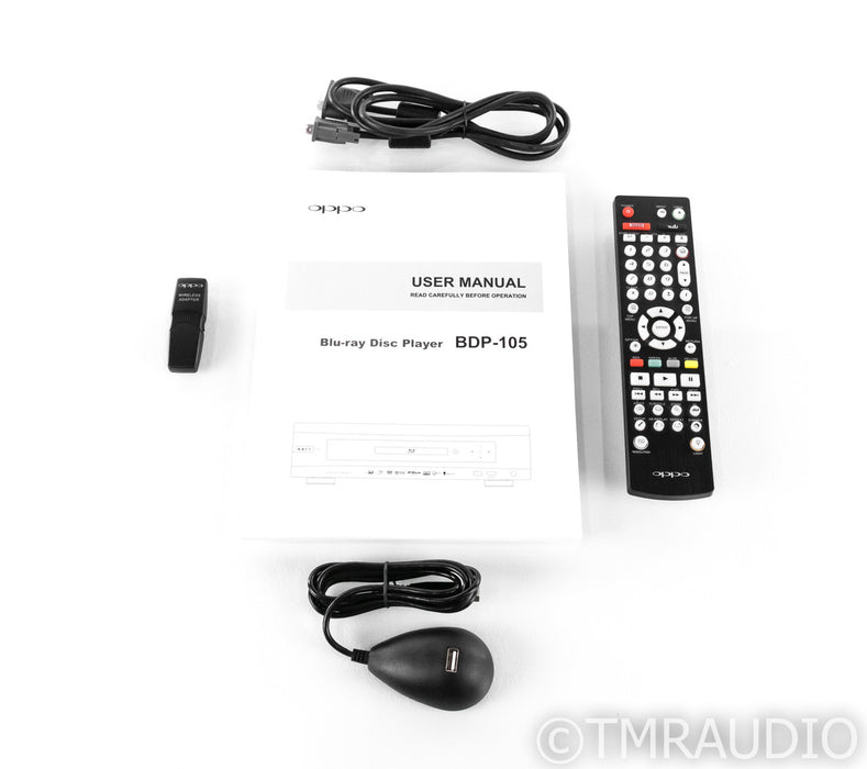 Oppo BDP-105 Universal BluRay Player; BDP105; Remote