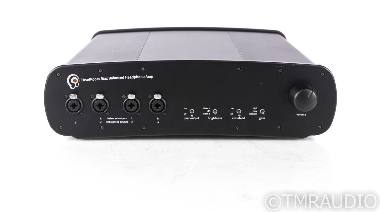 Headroom Max Balanced Headphone Amplifier; Max DAC; D/A Converter