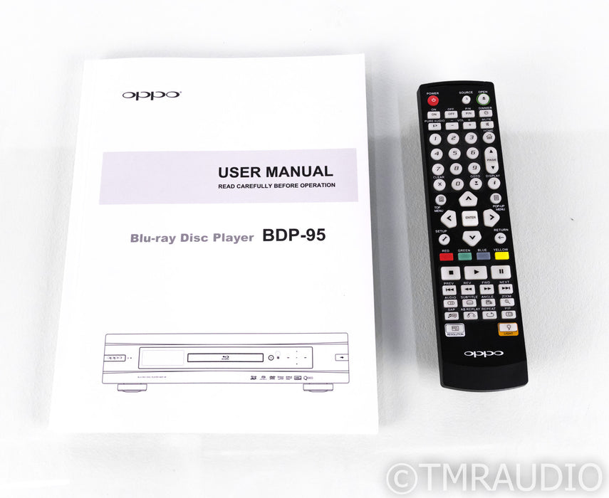 Oppo BDP-95 Universal Blu-Ray Player; BDP95; Remote