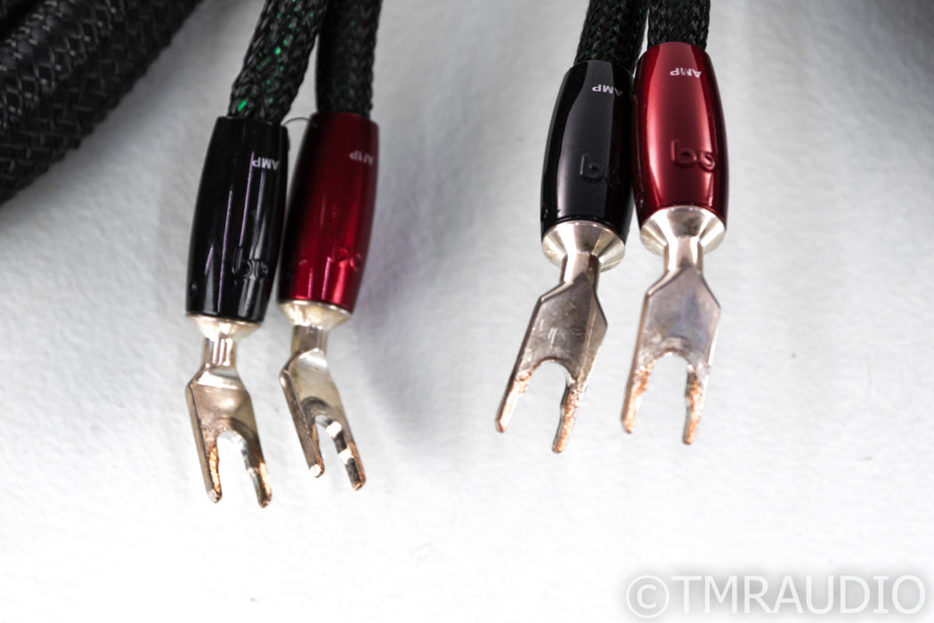 Audioquest Aspen Bi-Wire Speaker Cables; 8ft Pair; 72v DBS