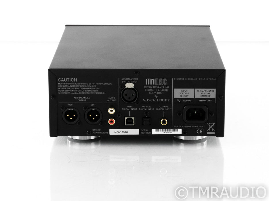 Musical Fidelity M1DAC DAC; D/A Converter; M-1