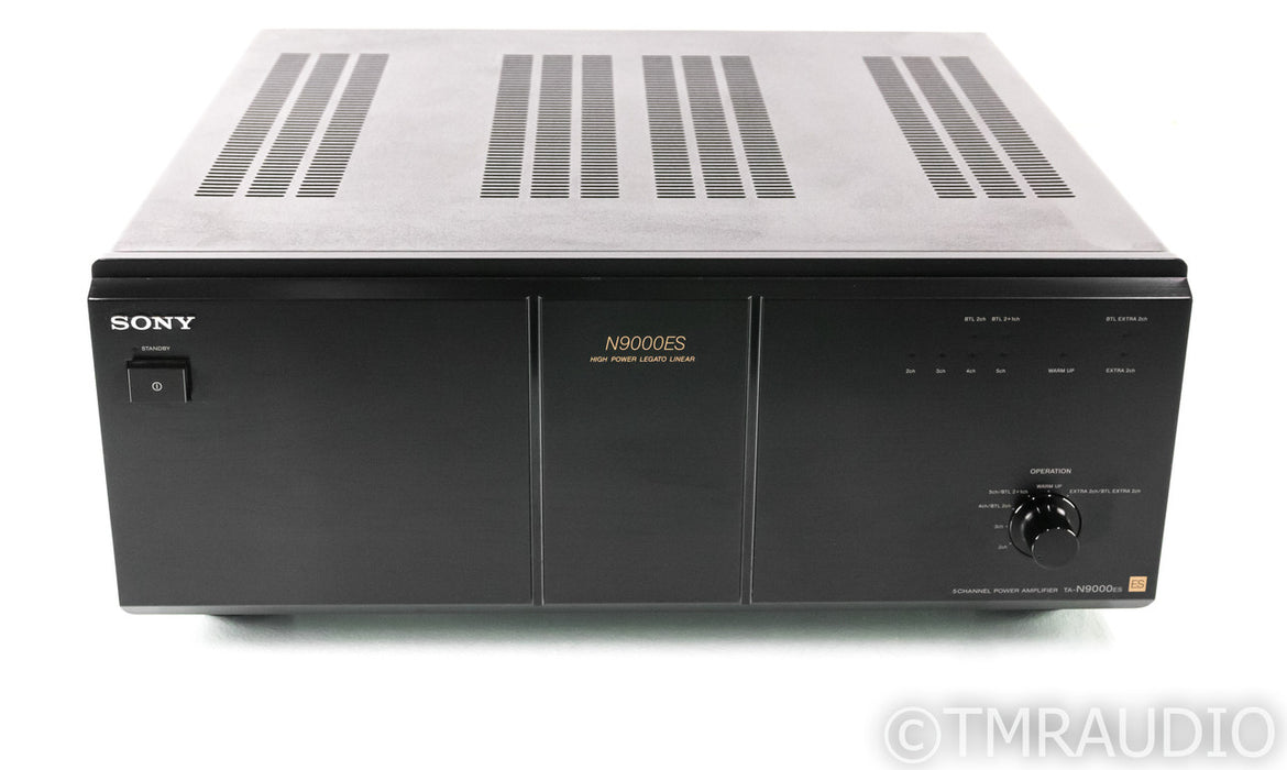 Sony TA-N9000ES 5 Channel Power Amplifier; TAN9000ES; AS-IS (Doesn't Power On)