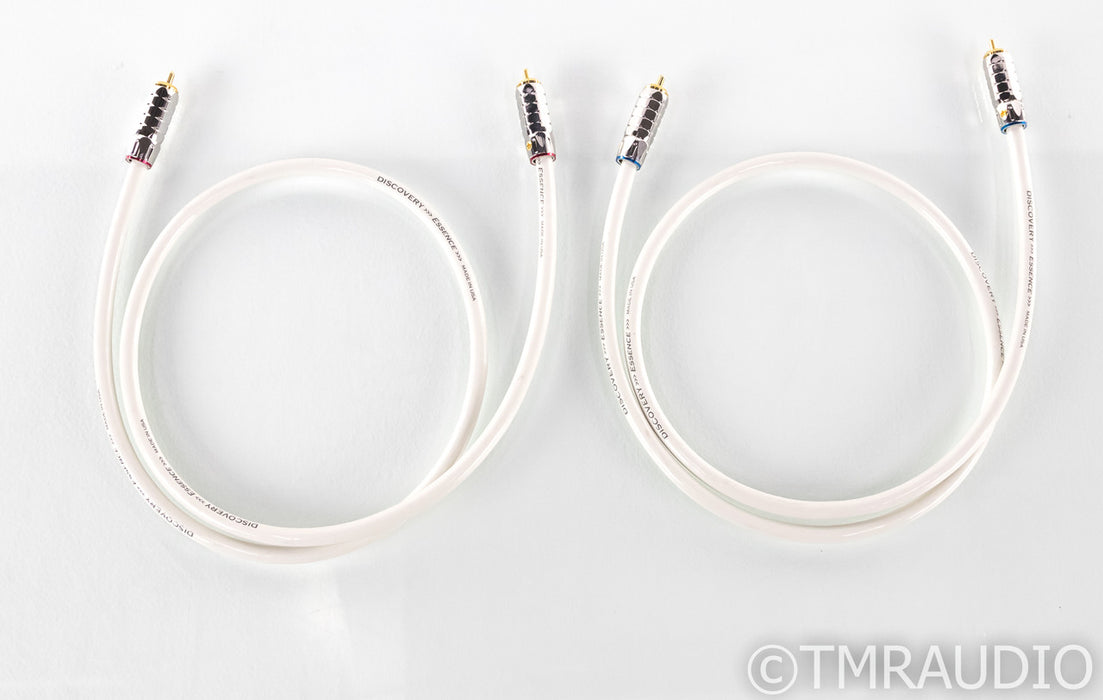 Discovery Cable Essence RCA Cables; 1m Pair Interconnects
