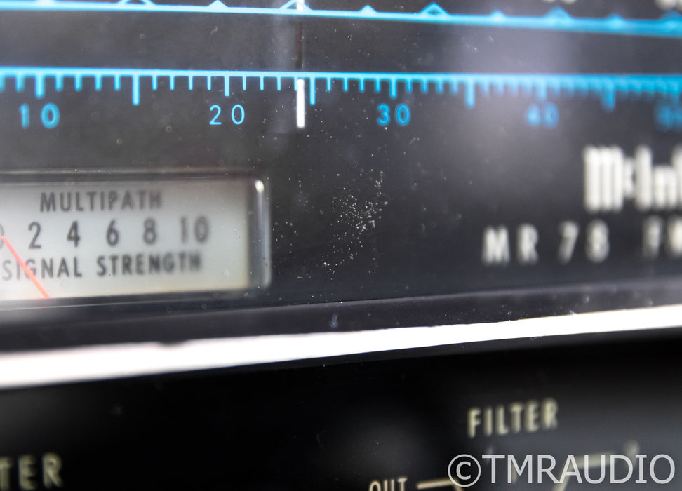 McIntosh MR78 Vintage FM Tuner; MR-78