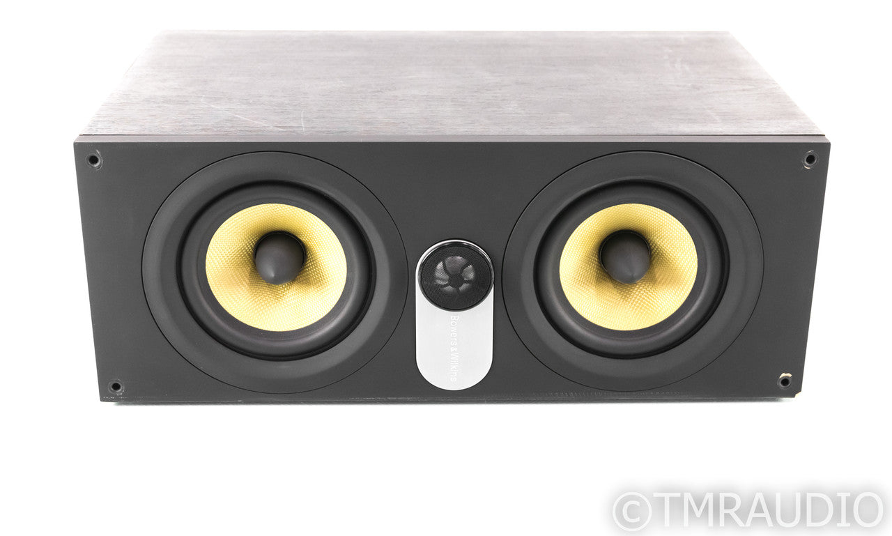 B&W HTM62 Center Channel Speaker; Black Ash; HTM-62 — The Music Room