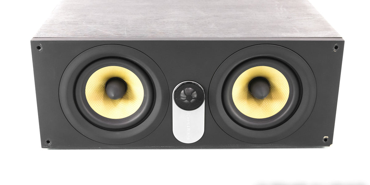 B&W HTM62 Center Channel Speaker; Black Ash; HTM-62 — The Music Room
