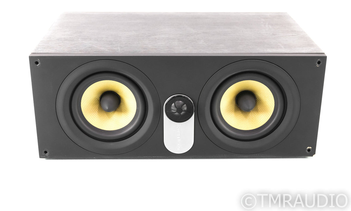 (匿名配送) Bowers & Wilkins ブラックスピーカー HTM62 B&W HTM62 Center Channel Speaker; Black Ash; HTM-62 — The Music Room
