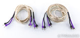 Analysis Plus Silver Oval Bi-Wire Speaker Cables; 7ft Pair