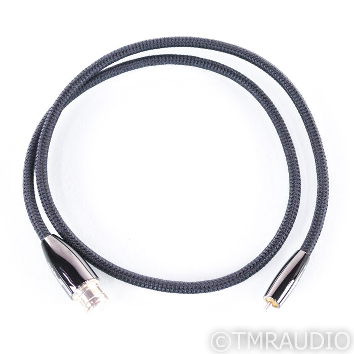 Audioquest Yukon XLR to RCA cable; Single 1m Interconnect