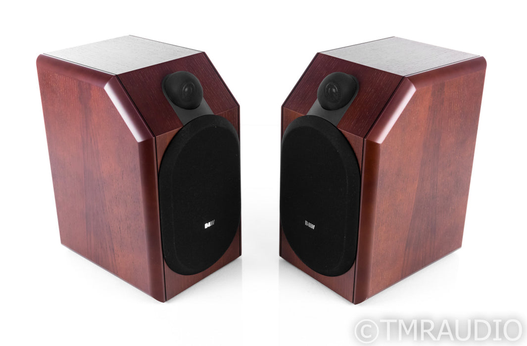 B&W CDM1SE Bookshelf Speakers; Red Ash Pair; CDM-1SE