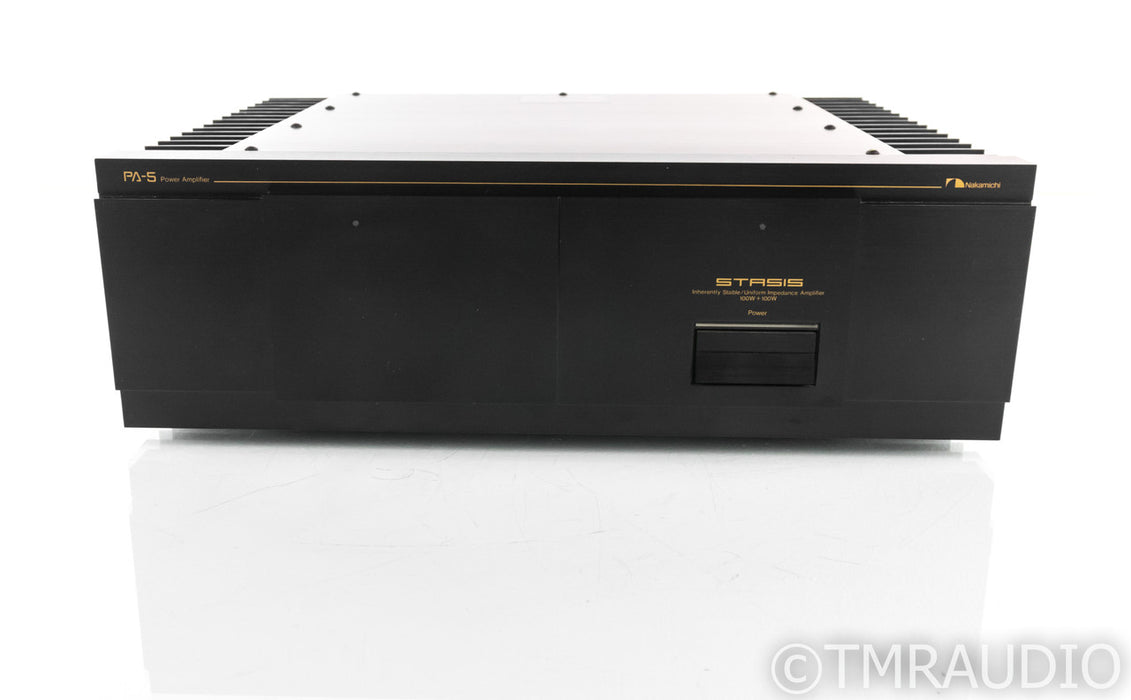 Nakamichi PA-5 Vintage Stereo Power Amplifier; PA5