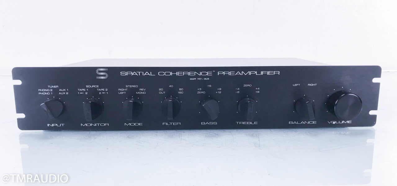 Spatial Coherence TVA-1 Vintage Stereo Preamplifier