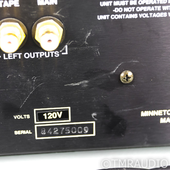 Audio Research LS7 Stereo Tube Preamplifier; LS-7; Black