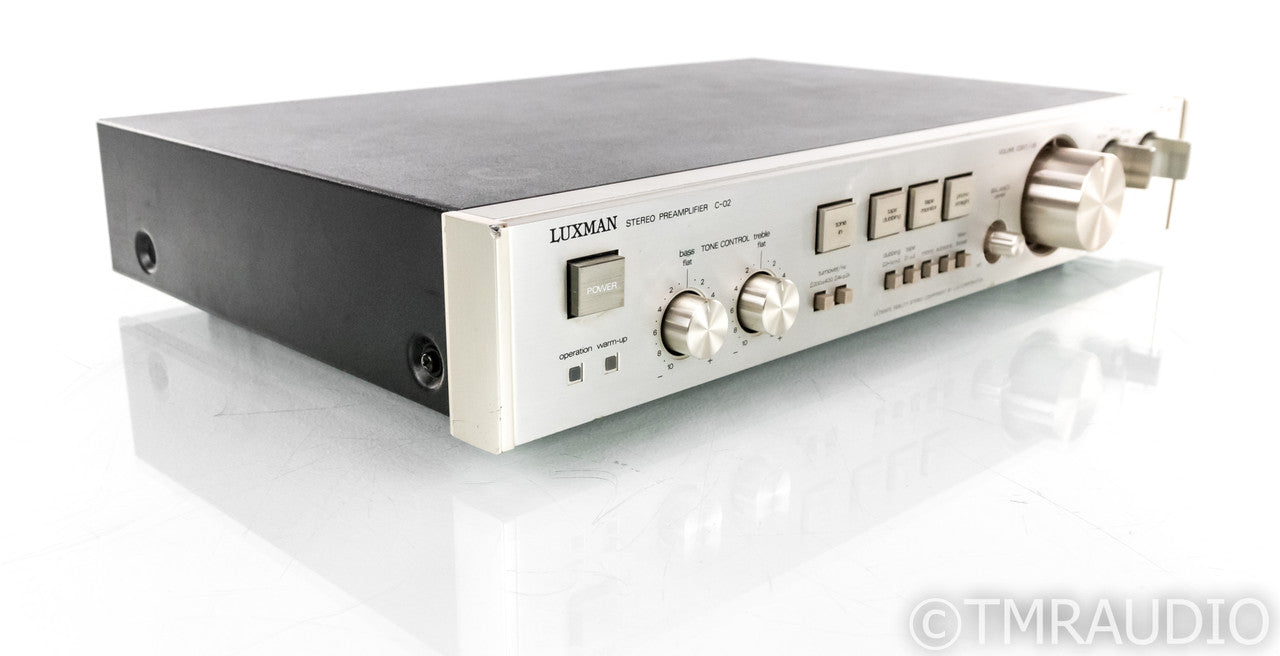 Luxman C-02 Vintage Stereo Preamplifier; C02; MM / MC Phono