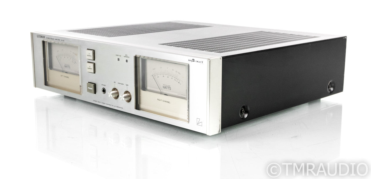 Luxman M-02 Vintage Stereo Power Amplifier; M02; 110V