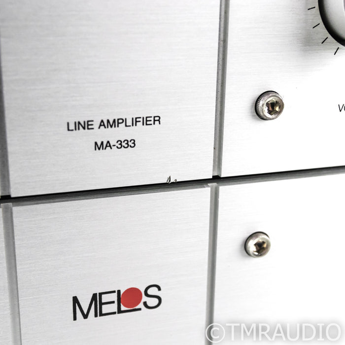 Melos MA-333 Plus Tube Line and Phono Preamplifiers