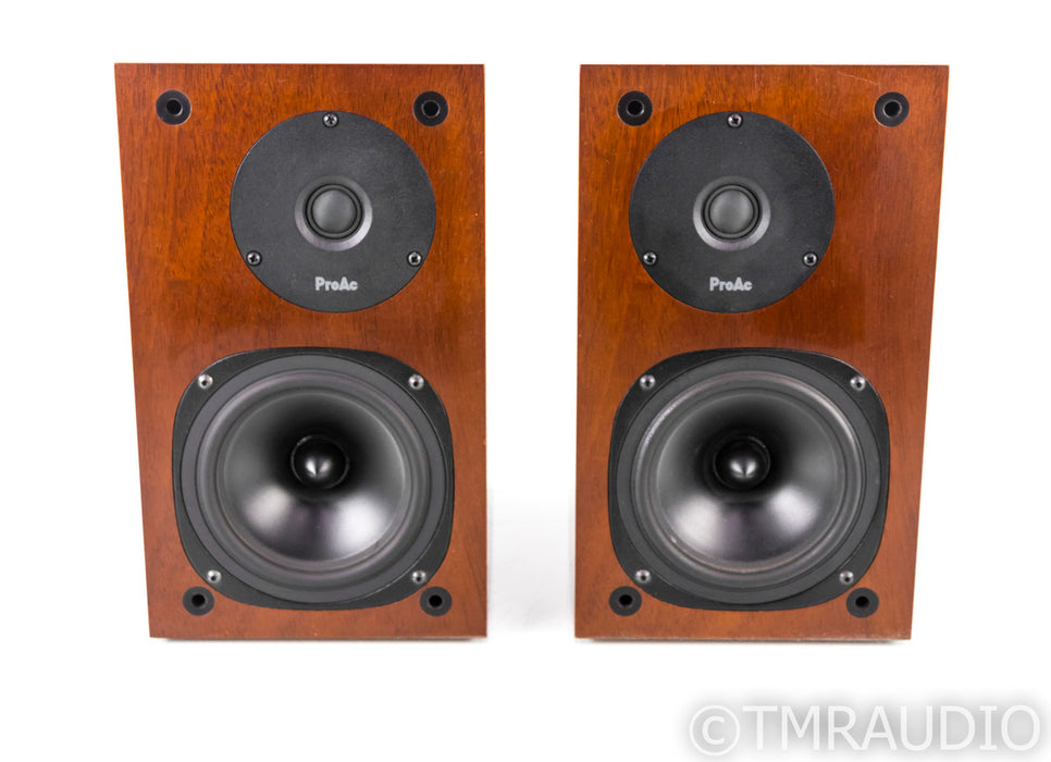 Proac Tablette 50 Bookshelf Speakers; Red Mahogany Pair